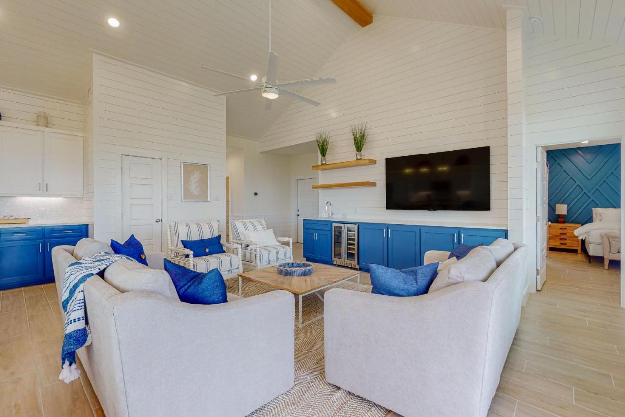 Luxury Beach House, Sleeps 14, Shared Pool, Hot Tub, Golf Cart Villa Port Aransas Luaran gambar